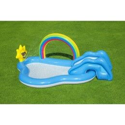 Bestway|Bestway Piscina Inflável Parque de Jogos Arco-íris 257x145x91 cm +2 Anos Jardim 53092