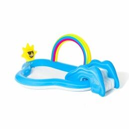 Bestway|Bestway Piscina Inflável Parque de Jogos Arco-íris 257x145x91 cm +2 Anos Jardim 53092