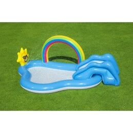 Bestway|Bestway Piscina Inflável Parque de Jogos Arco-íris 257x145x91 cm +2 Anos Jardim 53092