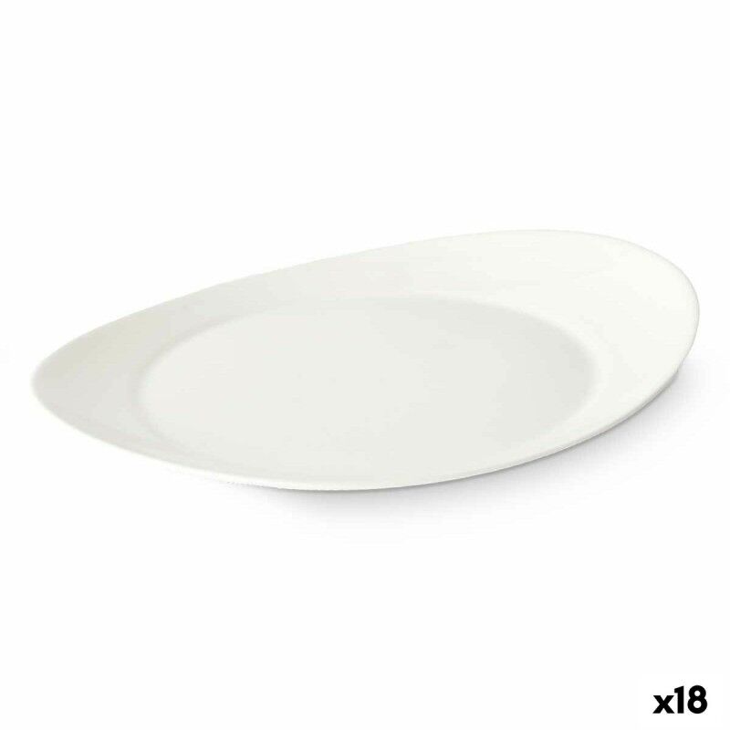 Vivalto|Prato de Jantar Vivalto LYBP-120 Branco Vidro opalino 30,5 x 3 x 26 cm (18 Unidades) Vivalto|Prato de Jantar Vivalto LYBP-120 Branco Vidro opalino 30,5 x 3 x 26 cm (18 Unidades)