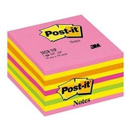 Post-it|Notas Adesivas Post-it Cor de Rosa 76 x 76 mm (72 Unidades)