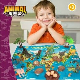 Colorbaby|Playset Colorbaby 19 Peças 6 Unidades 17 x 9 x 6 cm Dinossauros