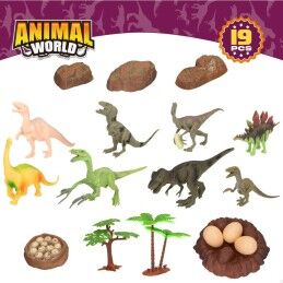 Colorbaby|Playset Colorbaby 19 Peças 6 Unidades 17 x 9 x 6 cm Dinossauros