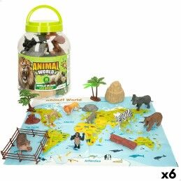 DKD Home Decor|Figuras de animais DKD Home Decor PVC Alumínio (2 Unidades)