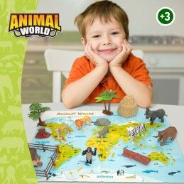 Colorbaby|Figuras de animais Colorbaby 19 Peças Selva Plástico 14 x 6 x 5 cm (6 Unidades)