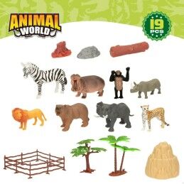 Colorbaby|Figuras de animais Colorbaby 19 Peças Selva Plástico 14 x 6 x 5 cm (6 Unidades)