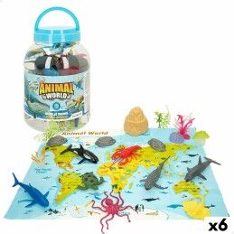 DKD Home Decor|Figuras de animais DKD Home Decor PVC Alumínio (2 Unidades)