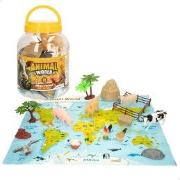 Colorbaby|Figuras de animais Colorbaby 19 Peças Quinta Plástico 13 x 8 x 3 cm (6 Unidades)