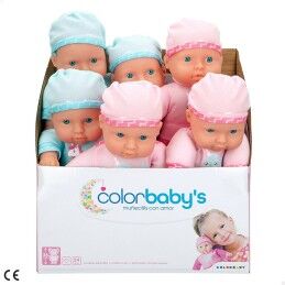 Colorbaby|Boneco Bebé Colorbaby 26 cm 22,2 x 25 x 7 cm 12 Unidades
