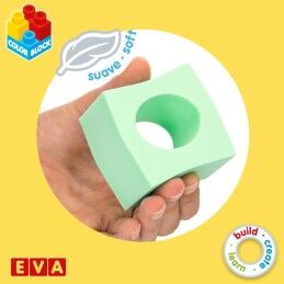 Color Block|Blocos de Construção Color Block 32 Peças EVA (4 Unidades)