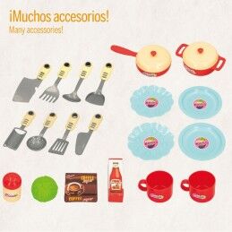 Colorbaby|Cozinha de Brincar Colorbaby 23 Peças 37 x 47 x 23 cm
