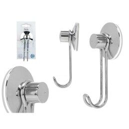 Berilo|Gancho para pendurar Berilo W3100-1 Aço ABS 6 x 13 x 4 cm (24 Unidades)