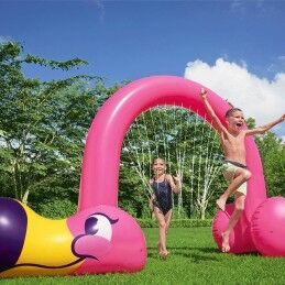 Bestway|Bestway Aspersor Jumbo Flamingo 340x110x193 cm +2 Anos Jardim 52382