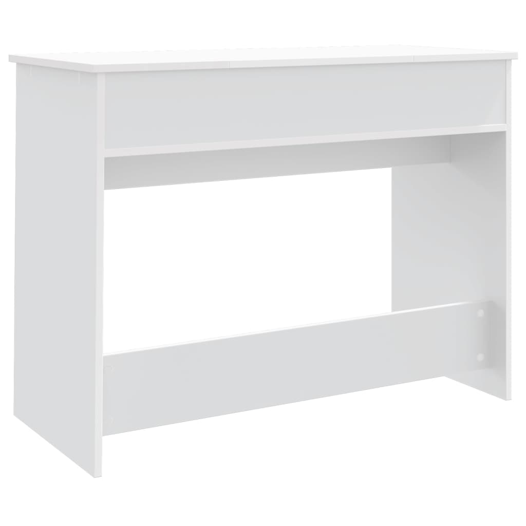 vidaXL Toucador com espelho 100x45x76 cm branco