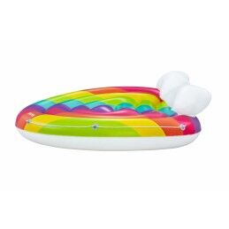 Bestway|Bestway Ilha Flutuante Inflável Arco-íris 175x163 cm Praia e Piscina 43722