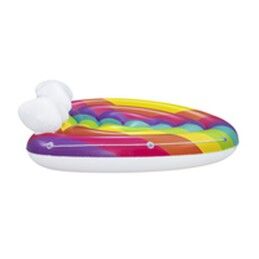 Bestway|Bestway Ilha Flutuante Inflável Arco-íris 175x163 cm Praia e Piscina 43722