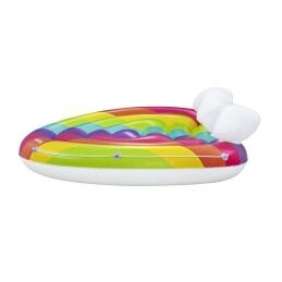 Bestway|Bestway Ilha Flutuante Inflável Arco-íris 175x163 cm Praia e Piscina 43722