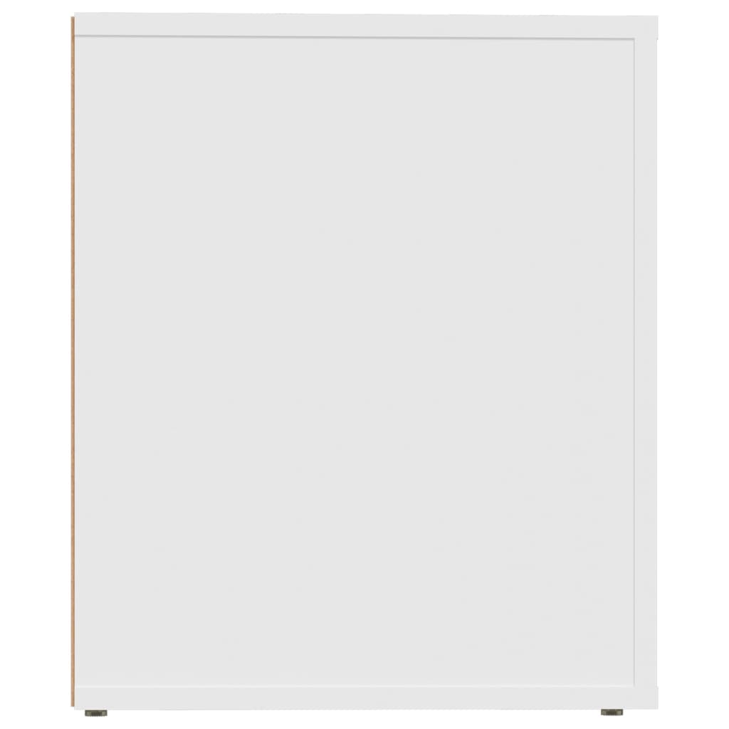 vidaXL Mesas de cabeceira 2 pcs 50x39x47 cm branco