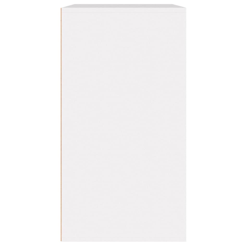 vidaXL Armário de cosmética 80x40x75 cm derivados de madeira branco