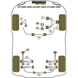 Powerflex|Silentblock Powerflex PFR1-819-14 Barra de reforço