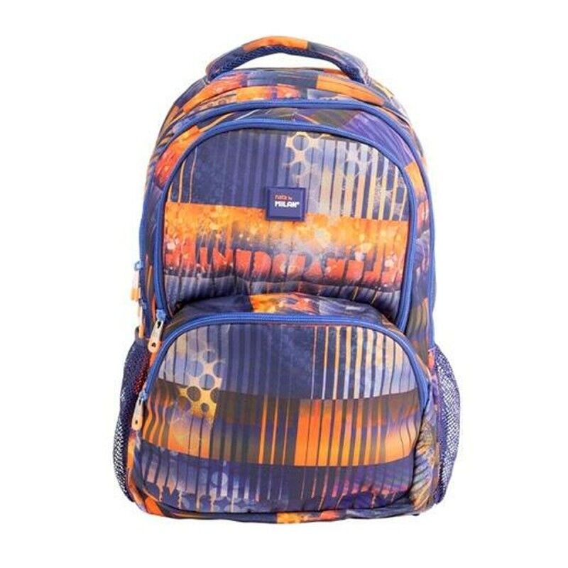 Milan|Mochila Escolar Milan Azul Marinho 46,5 x 30 x 17 cm Milan|Mochila Escolar Milan Azul Marinho 46,5 x 30 x 17 cm