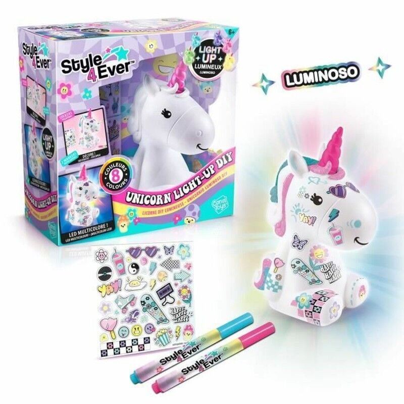 Canal Toys|Brinquedo Interativo Canal Toys Unicórnio Branco