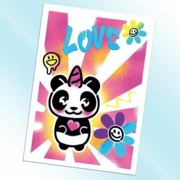 Canal Toys|Desenhos para pintar Canal Toys Airbrush Art Poster Creation Branco