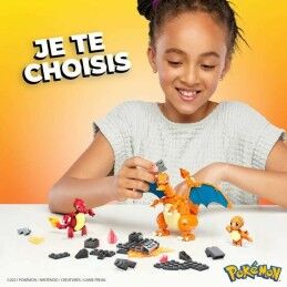 Megablocks|Jogo de Construção Megablocks Charmander Charmilion Charizard Pokémon 300 Peças