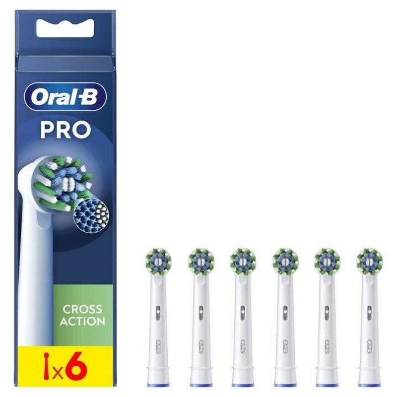 Oral-B|Cabeça de Substituição Oral-B 6 Unidades Branco Oral-B|Cabeça de Substituição Oral-B 6 Unidades Branco
