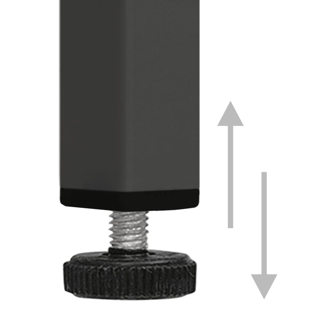 vidaXL Armário de arrumação aço 80x35x101,5 cm antracite