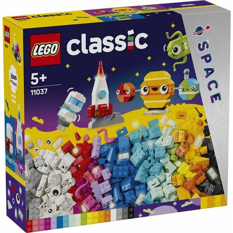 Lego|Jogo de Construção Lego 11037 Classic Multicolor 450 Peças Lego|Jogo de Construção Lego 11037 Classic Multicolor 450 Peças
