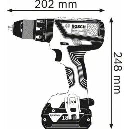 BOSCH|Berbequim com chave de fendas BOSCH 060186810F 30 Nm