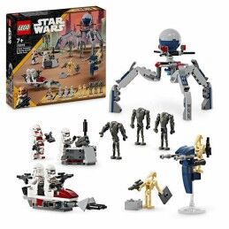 Lego|Jogo de Construção Lego Star Wars 75372 Clone Trooper & Battle Droid Multicolor