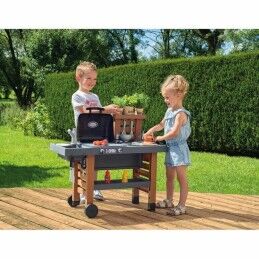 Smoby|Cozinha de Brincar Smoby Garden Kitchen Churrasco 43 Peças
