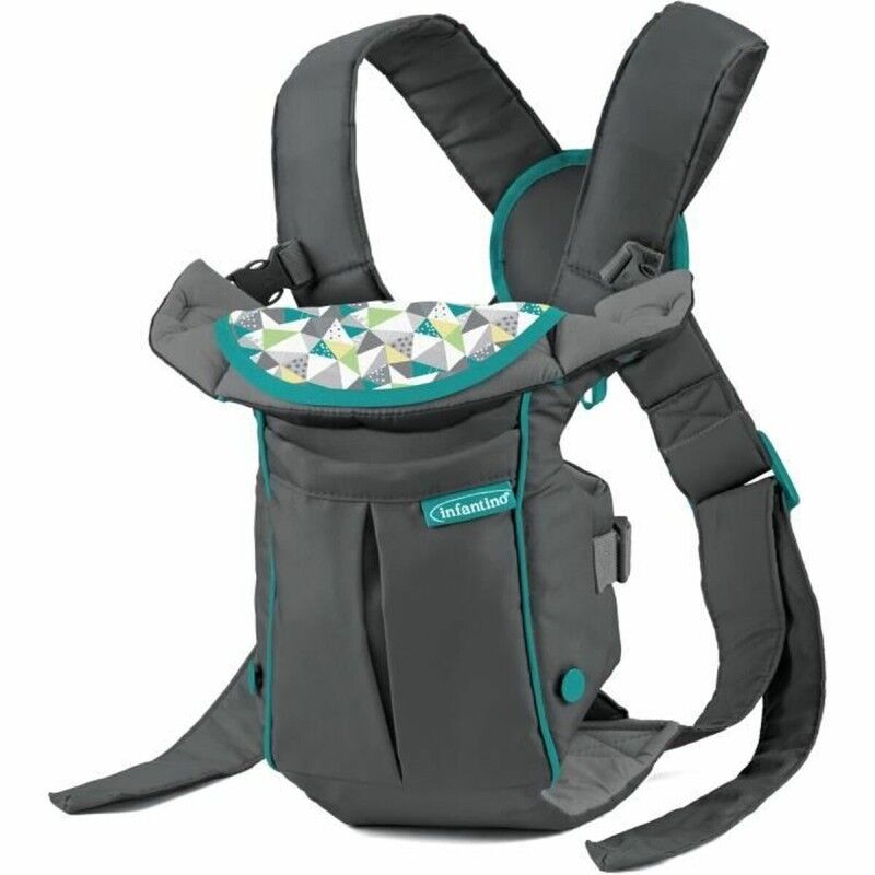 Infantino|Mochila porta bebê Infantino Cinzento + 0 Anos Infantino|Mochila porta bebê Infantino Cinzento + 0 Anos