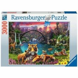 Ravensburger|Puzzle Ravensburger Tigers in the lagoon 3000 Peças