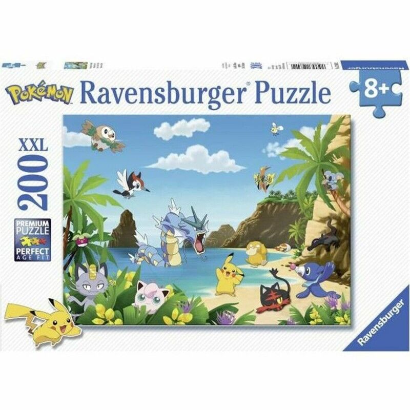 Ravensburger|Puzzle Ravensburger POKEMON 200 Peças Ravensburger|Puzzle Ravensburger POKEMON 200 Peças