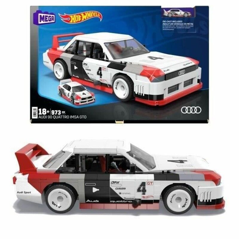 Megablocks|Jogo de Construção Megablocks HOT WHEELS COLLECTOR AUDI