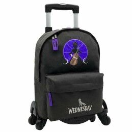BlackFit8|Mochila Escolar com Rodas 905 BlackFit8 M313G Cor de Rosa (32 x 42 x 15 cm)