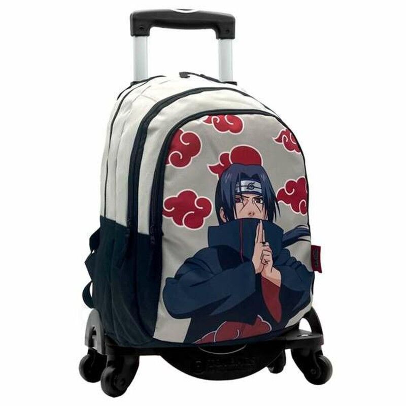 Naruto|Mochila Escolar com Rodas Naruto Itachi 44 x 30 x 20 cm Naruto|Mochila Escolar com Rodas Naruto Itachi 44 x 30 x 20 cm