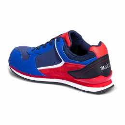 Calçado de Segurança Sparco Ndis Scarpa Gymkhana Martini Racing S3 ESD Azul Vermelho