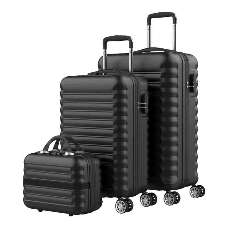 Numada|Conjunto de malas Numada Upfly Preto (3 Peças)
