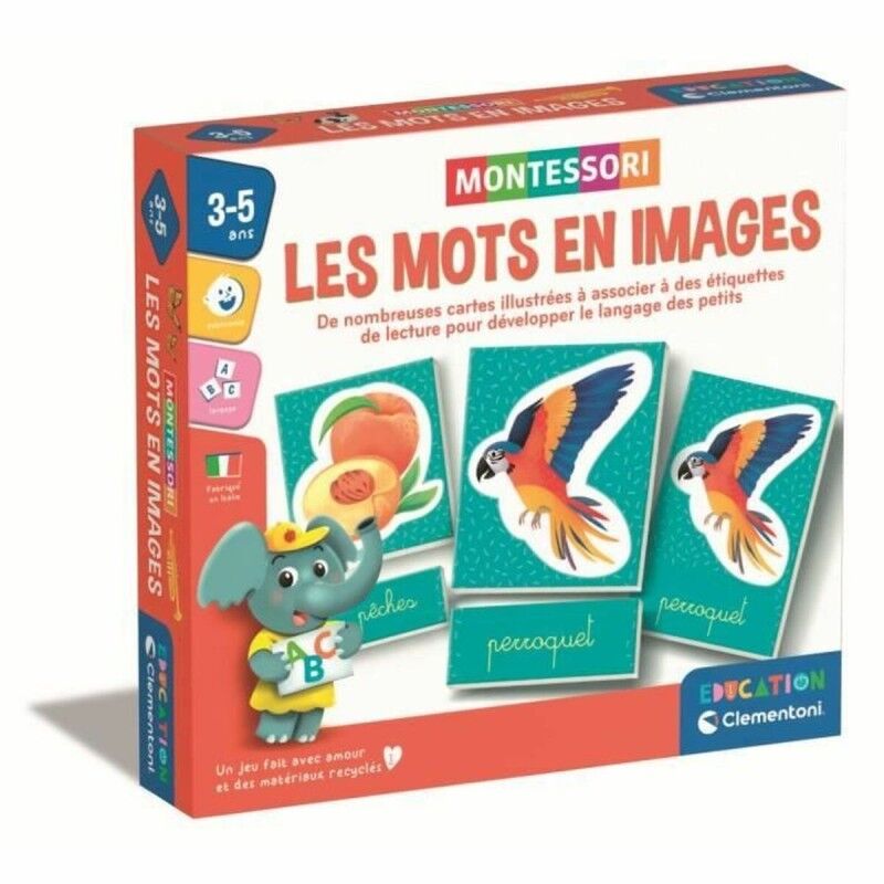 Clementoni|Jogo Educativo Clementoni Les mots en images (FR)