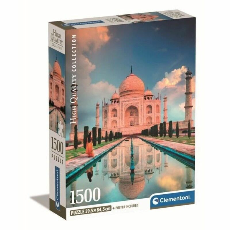 Clementoni|Puzzle Clementoni Taj Mahal 1500 Peças
