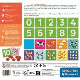 Clementoni|Jogo Educativo Clementoni Les chiffres tactiles (FR)