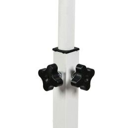 MacLean|Secretária MacLean MC-121 W Branco Preto