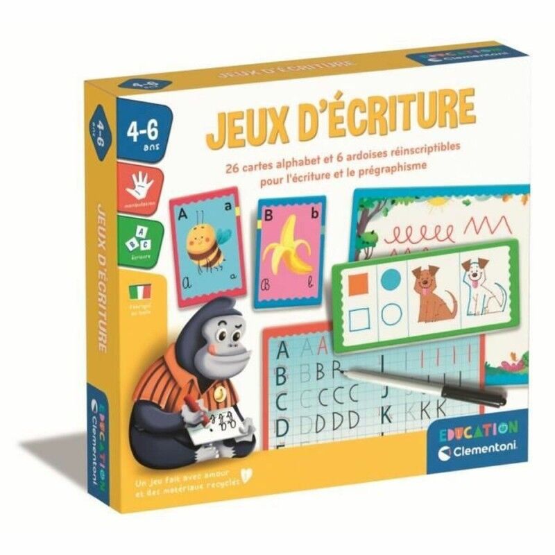 Clementoni|Jogo Educativo Clementoni Jeux d'écriture (FR) Clementoni|Jogo Educativo Clementoni Jeux d'écriture (FR)