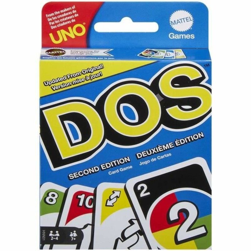 Mattel|Jogo de Cartas Mattel UNO DOS (FR) Mattel|Jogo de Cartas Mattel UNO DOS (FR)