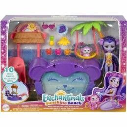 Enchantimals|Conjunto de Bonecos Enchantimals PISCINE DES SINGES