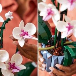 Lego|Playset Lego The Orchid Plants with Indoor Artificial Flowers